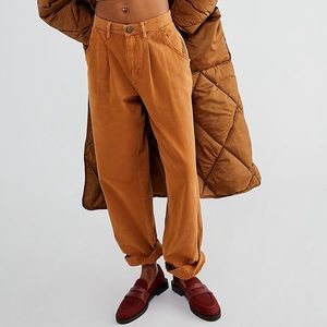Free People Cya Later Skate Trouser in Tobacco